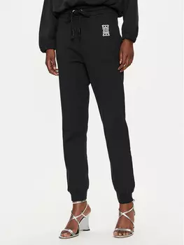 Спортивные брюки regular fit Pinko, черный