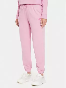 Спортивные брюки regular fit Reebok, розовый