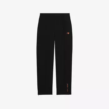 Спортивные брюки Reiss x McLaren Borough из эластичной ткани с логотипом, черный