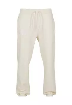 Спортивные брюки Relaxed Fit Embroidery Logo New Era, цвет off white