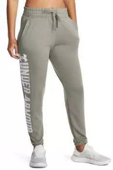 Спортивные брюки Rival из лиоцелла с логотипом Under Armour, бежевый