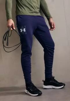 Спортивные брюки RIVAL LOGO Under Armour, темно-синий