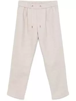 Спортивные брюки с эффектом меланжа Herno, нейтральный цвет