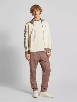 Спортивные брюки с эластичным поясом adidas Originals, темно-коричневый