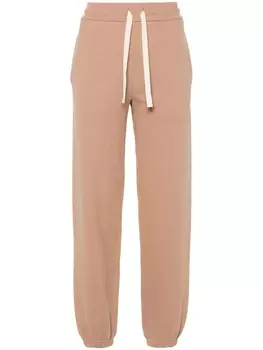 Спортивные брюки с эластичным поясом Jil Sander, коричневый