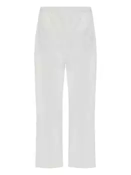 Спортивные брюки с эластичным поясом MM6 Maison Margiela, белый
