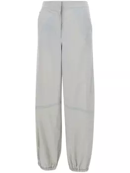 Спортивные брюки с эластичными манжетами Herno, серый