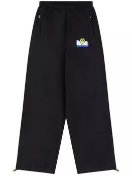 Спортивные брюки с аппликацией логотипа BARROW, черный