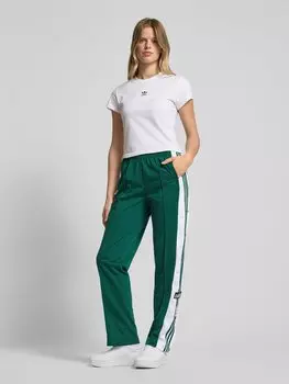 Спортивные брюки с этикеткой, модель «ADIBREAK» adidas Originals, темно-зеленый