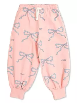 Спортивные брюки с бантиком Tiny Cottons, розовый