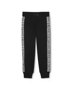 Спортивные брюки с боковыми полосками Marc Jacobs, чёрный
