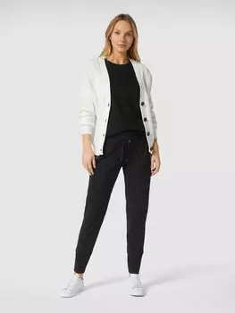 Спортивные брюки с карманами на молнии, модель CANDY Raffaello Rossi, черный