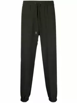 Спортивные брюки с кулиской Alexander McQueen, зеленый