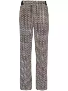 Спортивные брюки с кулиской BALMAIN, черный