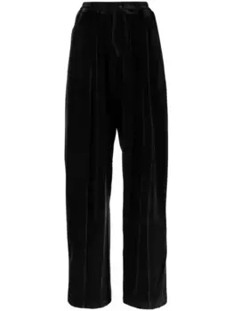 Спортивные брюки с кулиской и логотипом Alexander Wang, серый