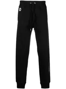 Спортивные брюки с кулиской и логотипом Helmut Lang, черный