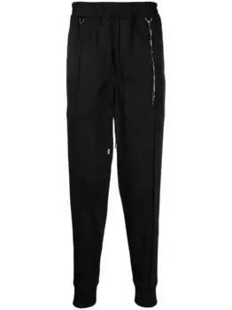 Спортивные брюки с кулиской и логотипом Mastermind World, черный