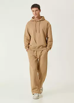 Спортивные брюки с кулиской на талии Academia, коричневый