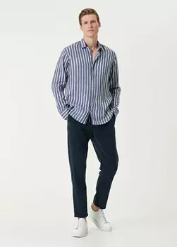 Спортивные брюки с кулиской на талии. Beymen Collection, индиго