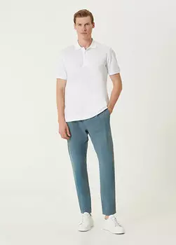 Спортивные брюки с кулиской на талии. Beymen Collection, зеленый