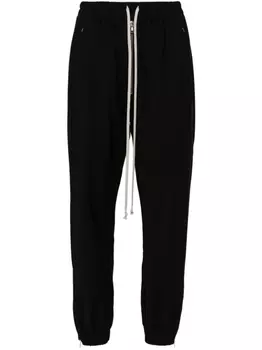 Спортивные брюки с кулиской Rick Owens, черный