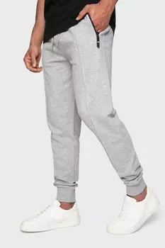 Спортивные брюки с кулиской Threadbare, серый