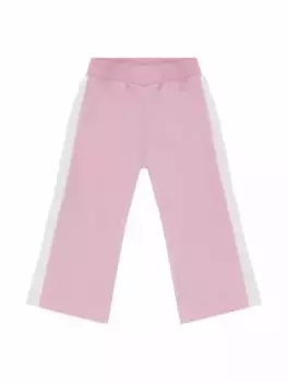 Спортивные брюки с лампасами Monnalisa, розовый