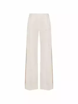 Спортивные брюки с лампасами Palm Angels, белый