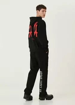 Спортивные брюки с логотипом 44 Label Group, черный