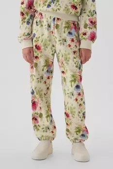 Спортивные брюки с логотипом (4 13 лет) Gap, бежевый