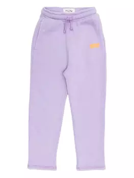 Спортивные брюки с логотипом American Vintage Kids, фиолетовый
