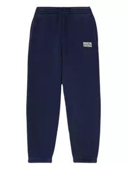 Спортивные брюки с логотипом American Vintage Kids, синий
