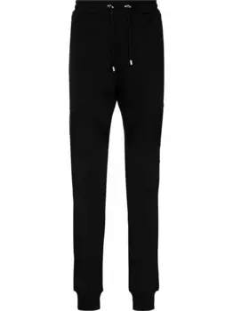Спортивные брюки с логотипом BALMAIN, черный