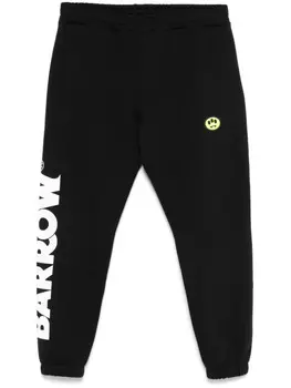 Спортивные брюки с логотипом BARROW, черный