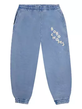 Спортивные брюки с логотипом Bobo Choses, синий