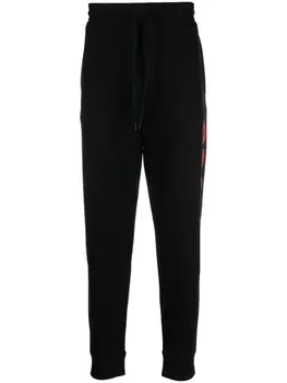 Спортивные брюки с логотипом BOSS, черный