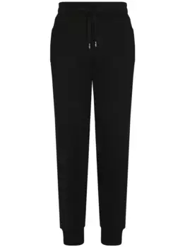Спортивные брюки с логотипом DG DOLCE & GABBANA, черный