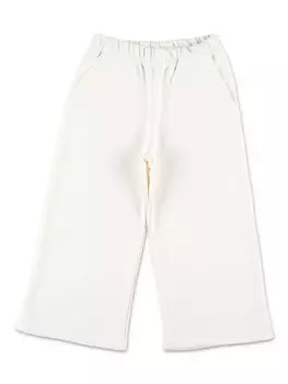 Спортивные брюки с логотипом Douuod Kids, белый