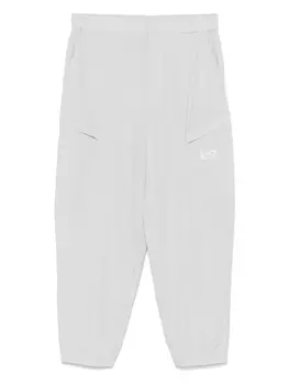 Спортивные брюки с логотипом Ea7 Emporio Armani, серый