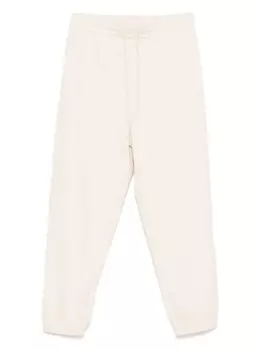 Спортивные брюки с логотипом и жаккардом Emporio Armani, нейтральный