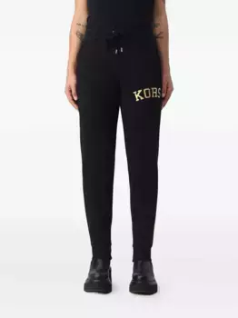Спортивные брюки с логотипом MICHAEL KORS, черный