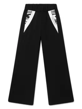 Спортивные брюки с логотипом Missoni Kids, черный
