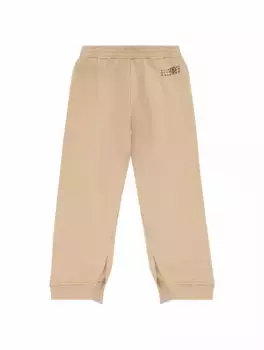 Спортивные брюки с логотипом MM6 MAISON MARGIELA, бежевый