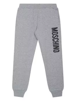 Спортивные брюки с логотипом Moschino, серый