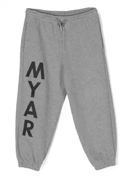Спортивные брюки с логотипом MYAR KIDS, серый