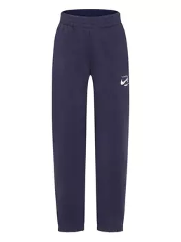 Спортивные брюки с логотипом Nike Kids, синий