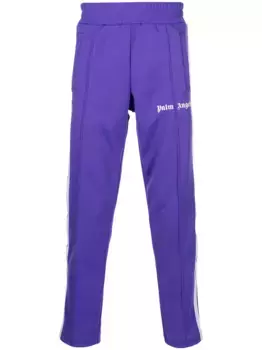 Спортивные брюки с логотипом PALM ANGELS, фиолетовый