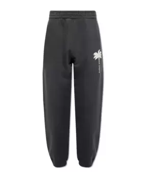 Спортивные брюки с логотипом Palm Angels, серый