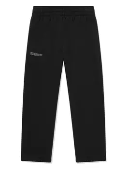 Спортивные брюки с логотипом Pangaia Kids, черный