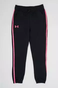 Спортивные брюки с логотипом Rival Under Armour, черный